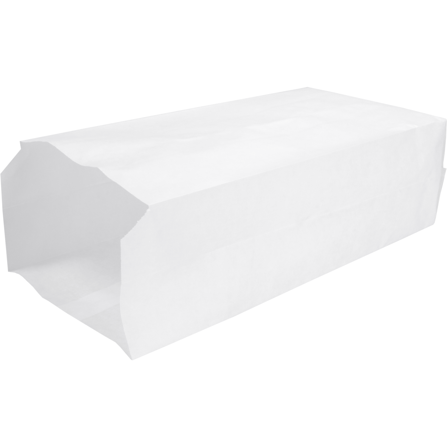 Zak, Snackzak, Ersatzpapier, Nr. 29, 3 pond, 16/ 5x37cm, wit
