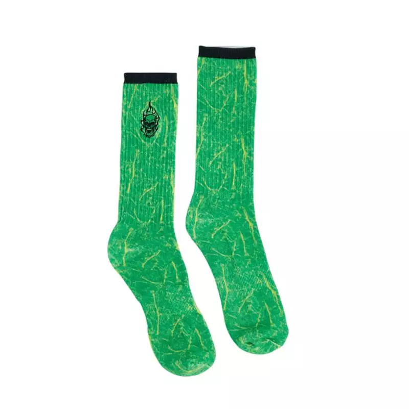 Chaussettes skate CREATURE SKATEBOARDS Corpse Vert