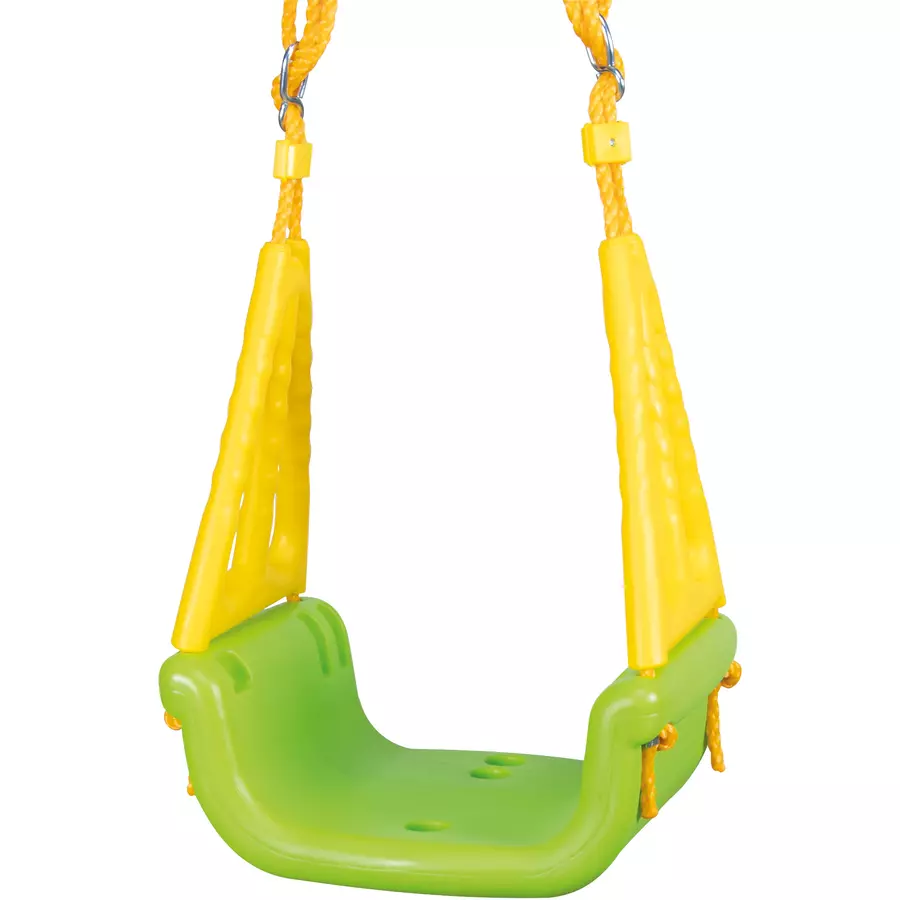 beluga Baby- und Kinderschaukel Swingolino 3 in 1 grüngelb