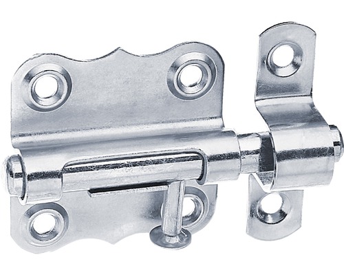 Grendelriegel 61x38mm, roestvrij staal