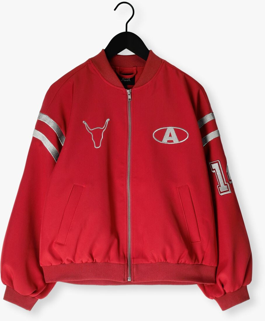 bordeaux alix the label jack ladies woven tape jacket
