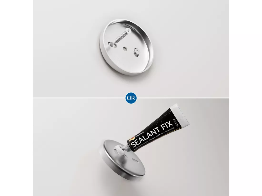 Auralum max Colonne de Douche Thermostatique Carré,Système de Douche Corps en Laiton+Ensemble Salle Bain Accessoire 6 Pièces,Inox,Brossé