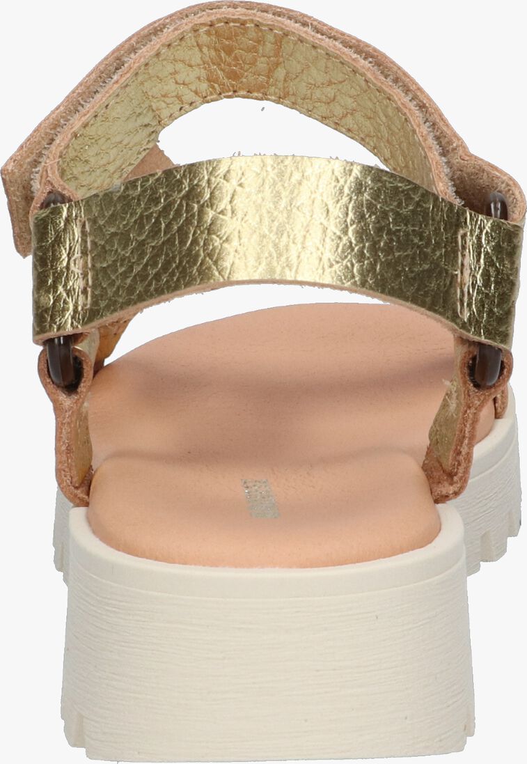 BRAQEEZ gouden braqeez sandalen sharon shell