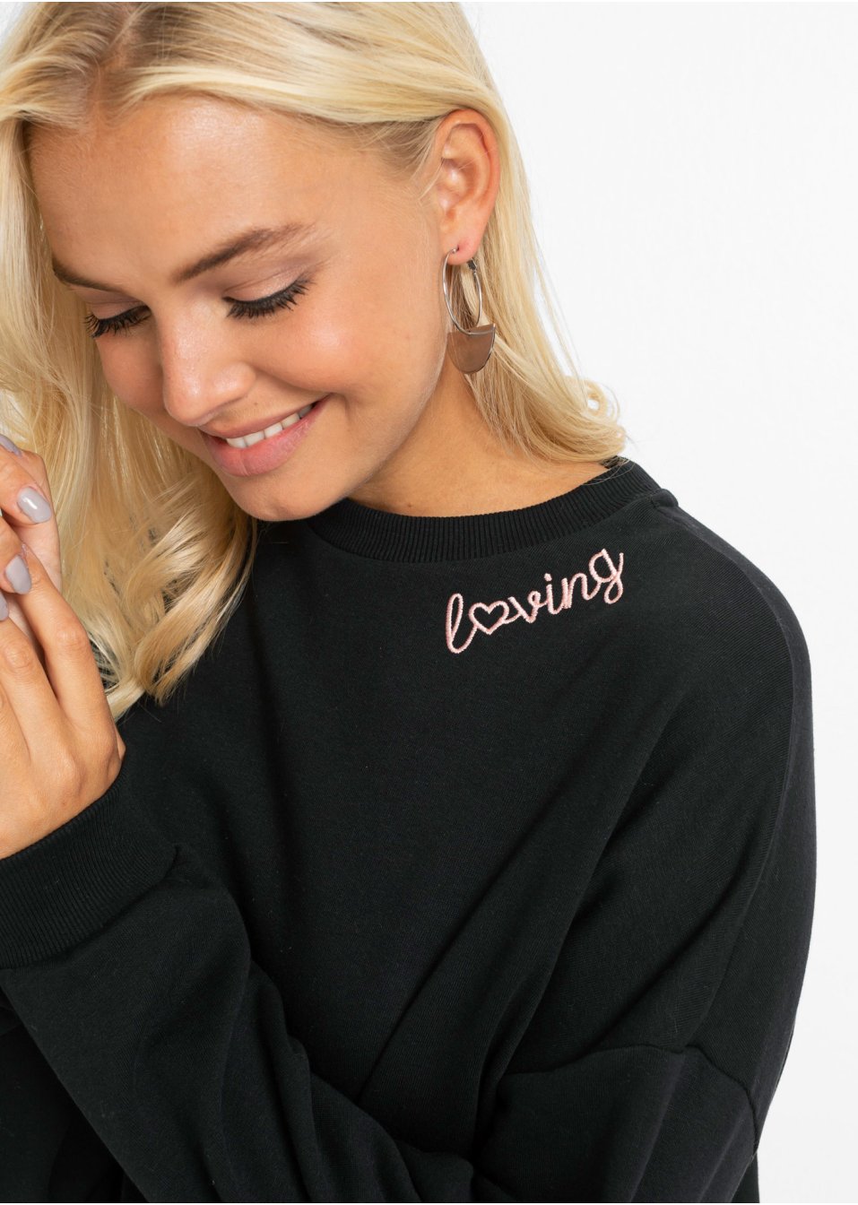 Robe sweat oversized