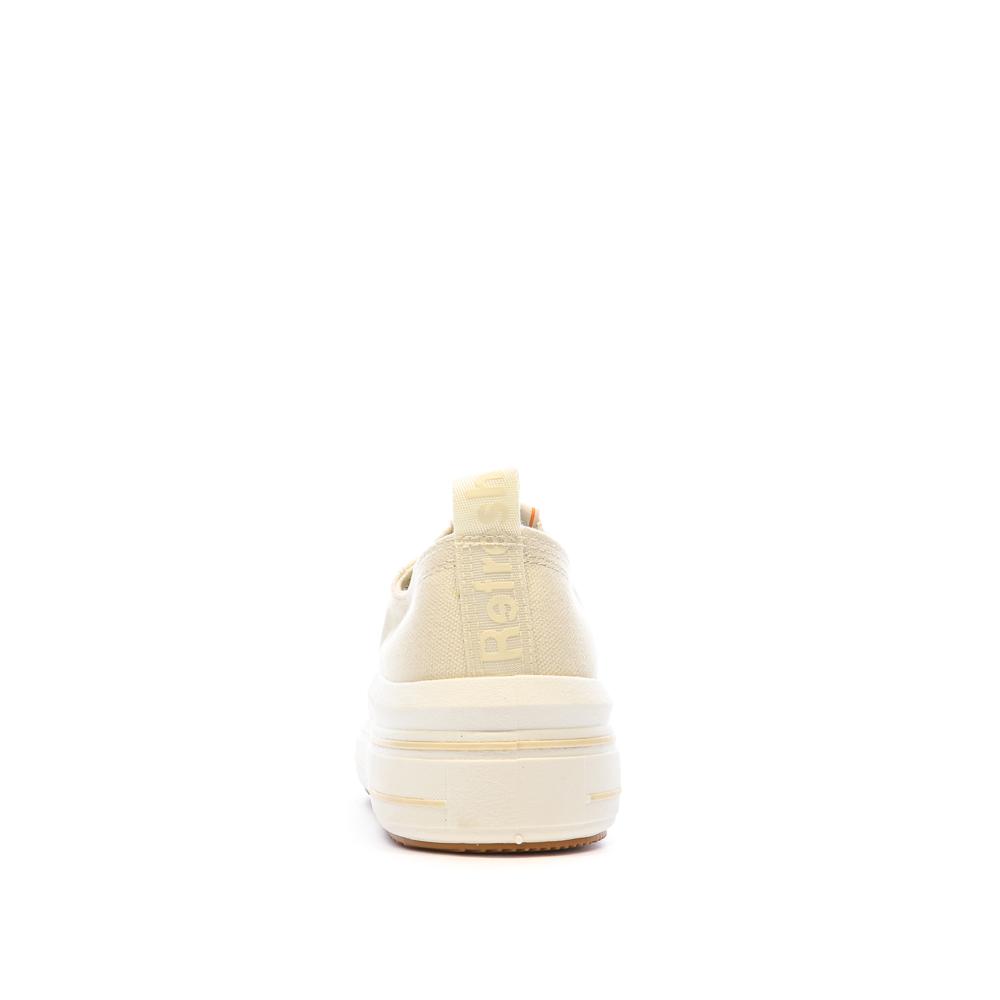 Refresh Baskets Basses Beige Femme Refresh Lona