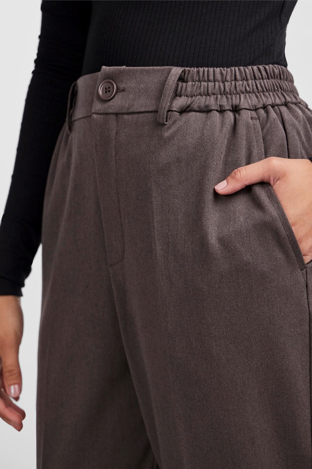 Pieces Pccamil Ankle Pant 4463205 morel