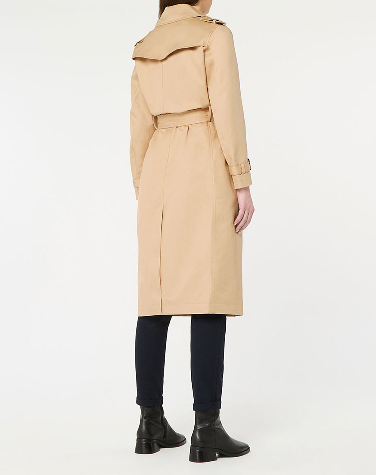 Jodhpur Imperméable trench Paxi Maxi beige clair