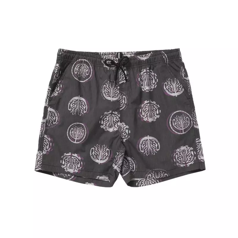 Boardshort MYSTIC Artwork Swim Deep Purple
