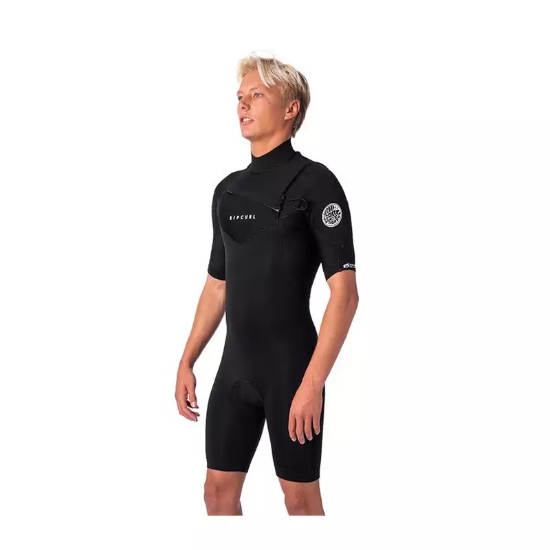 Combinaison shorty RIPCURL Dawn Patrol 2/2 Chestzip Black