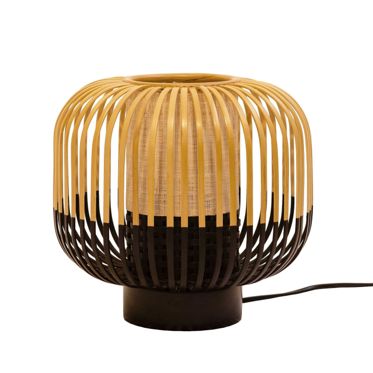 Forestier Bamboo Light tafellamp small zwart