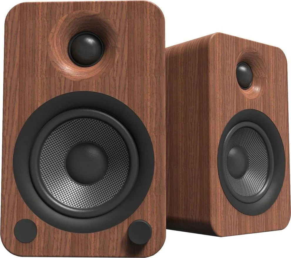 Kanto YU4 Noyer (la paire) Enceintes sans fil hi-fi