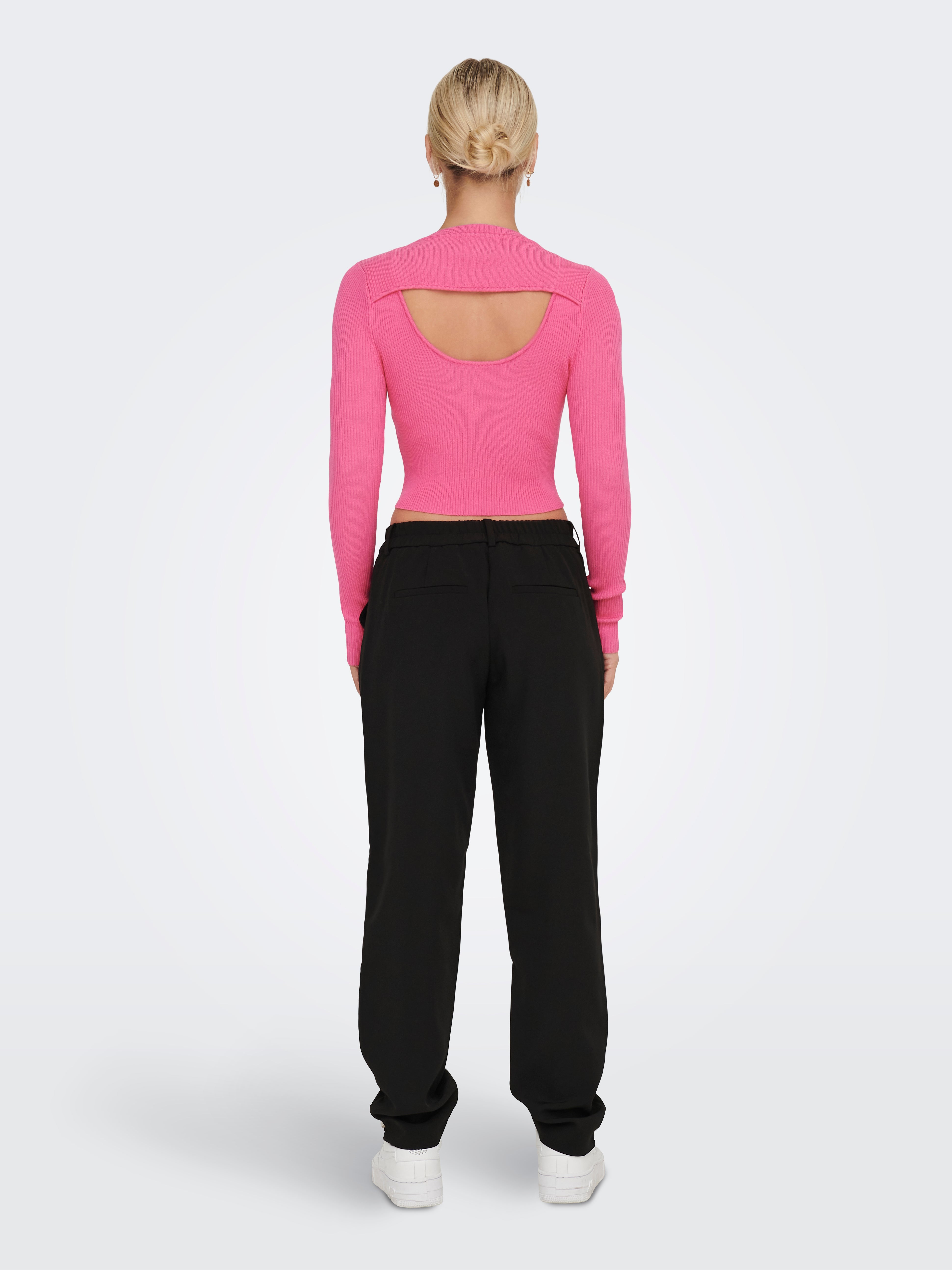 ONLMEDDI Strickpullover Carmine Rose
