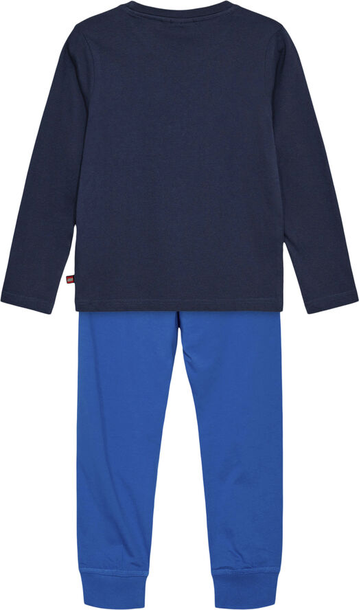 LEGO kidswear-LEGO børnetøj LWARIS 608 - PYJAMAS Blå