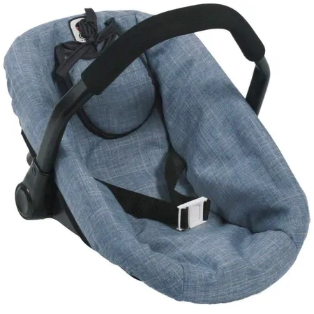 Bayer Chic Puppen-Autositz Jeans Blau