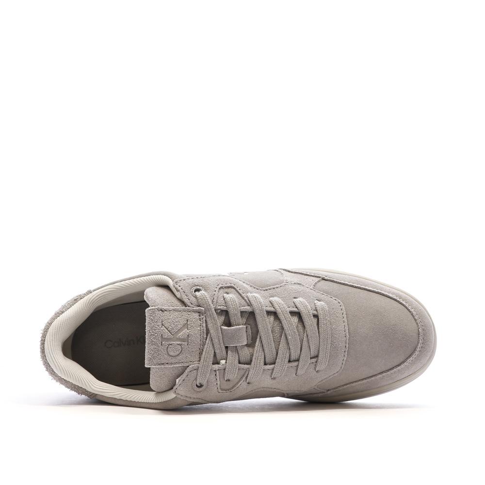 Calvin Klein Jeans Baskets Grises Homme Calvin Klein Jeans Classic Cupsole