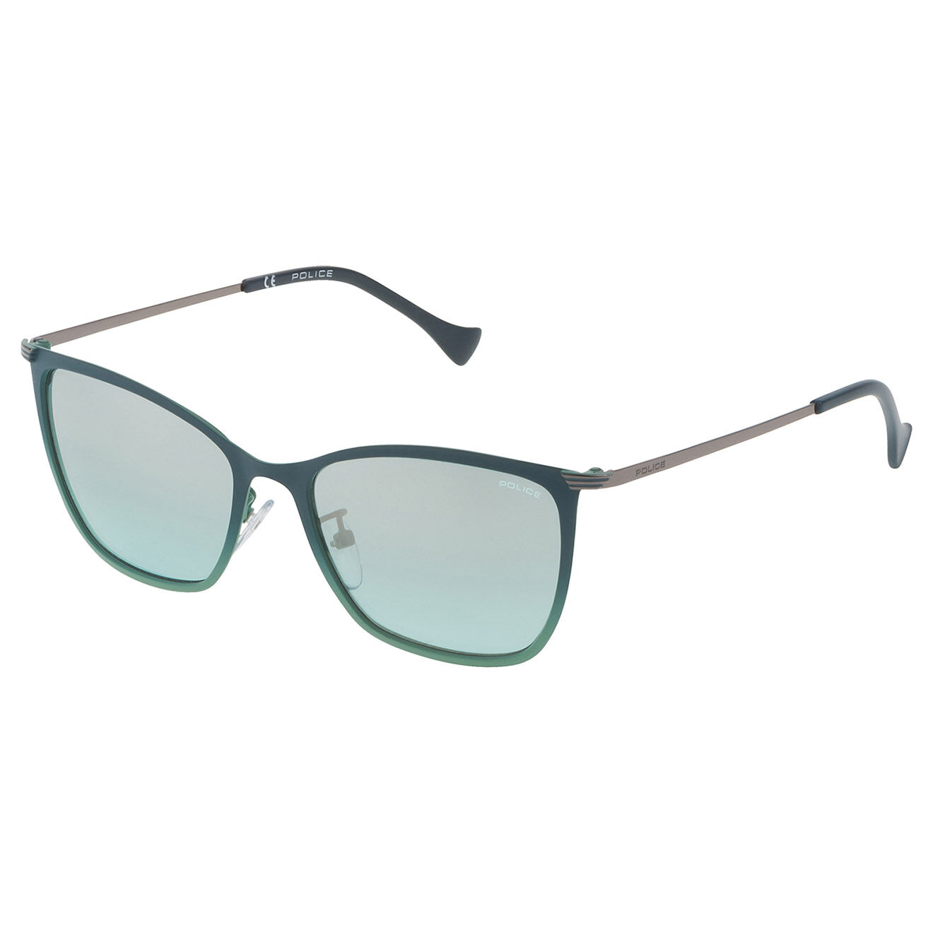 Police Lunettes de soleil Femme vertes
