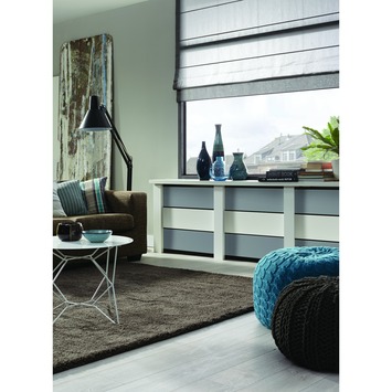 CanDo Radiatorpaneel Mix&Match Grijs MDF 100x20 cm