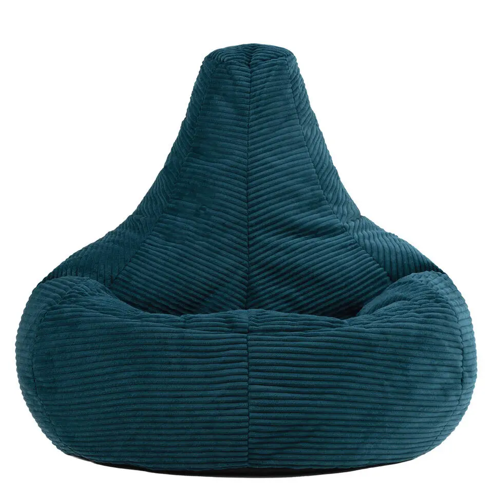 icon Zitzak Dalton - Corduroy Zitzak Volwassenen - Blauwgroen