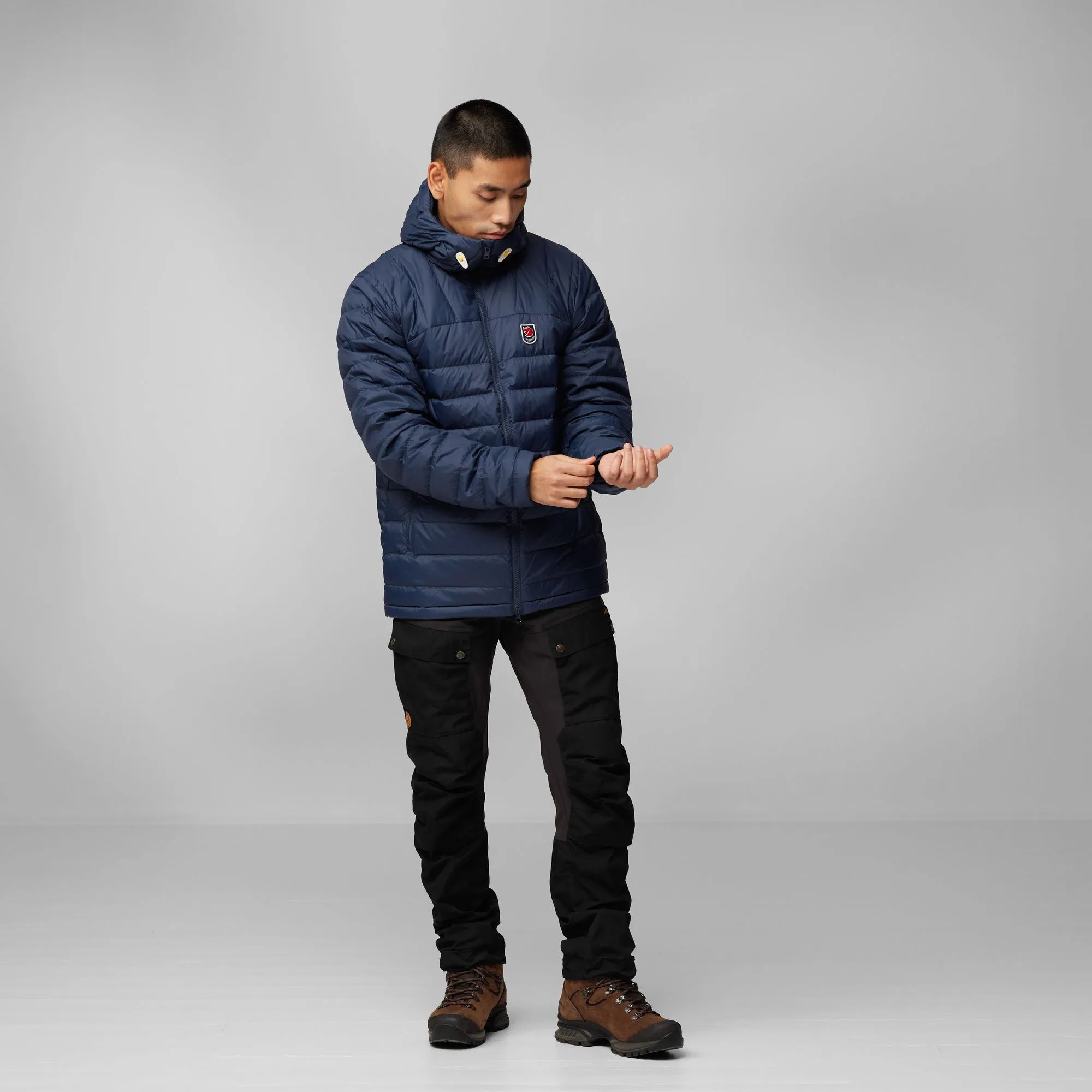 Fjällräven Expedition Pack Down Hoodie Men's Navy