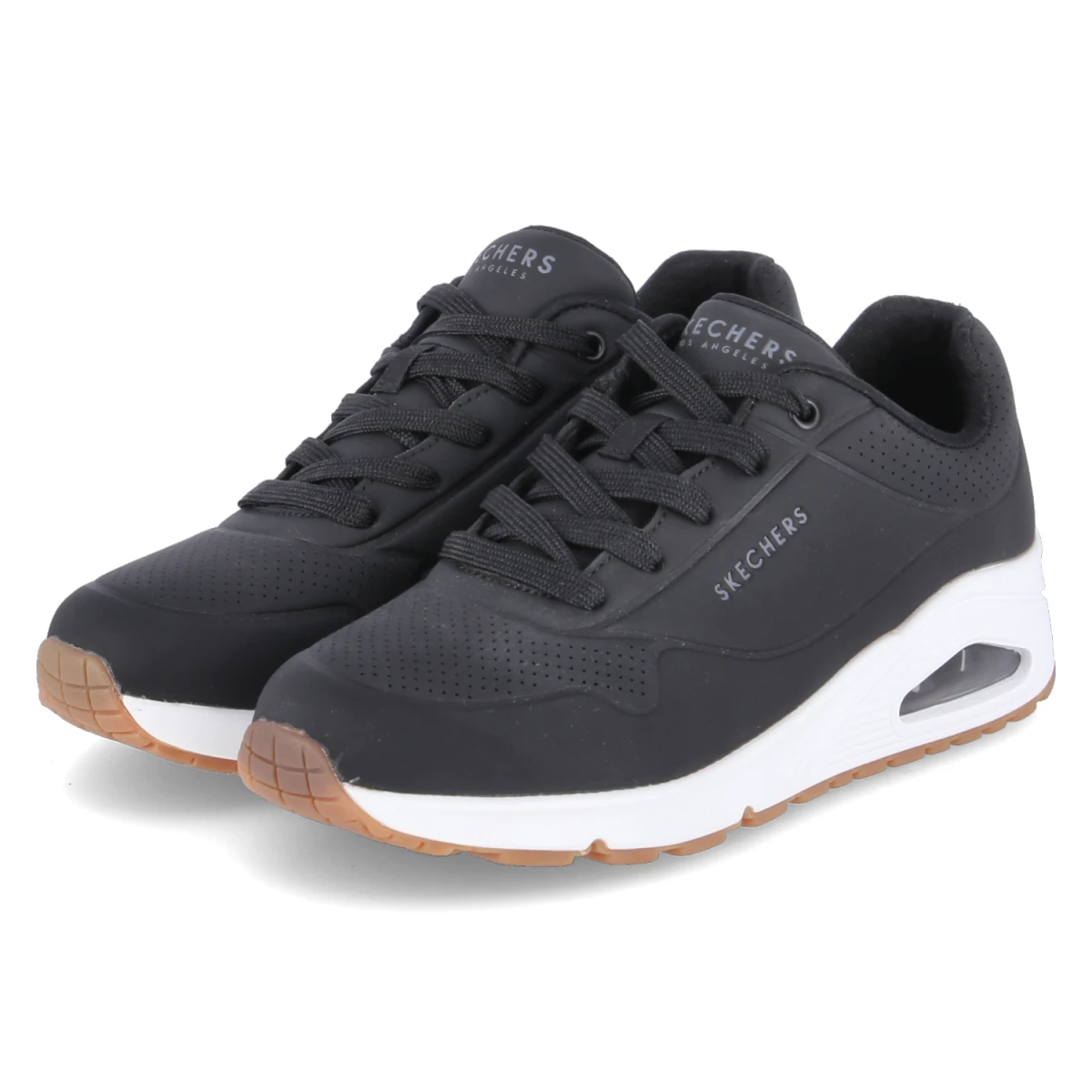 SkechersLow Sneaker STAND ON AIR - black