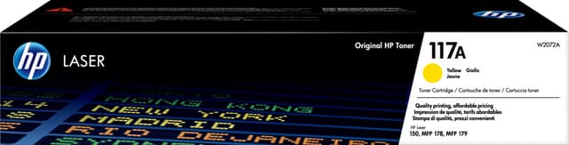 HP 117A lasertoner (gul)