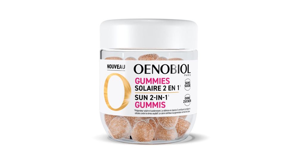 OENOBIOL Sun 2-in-1 Gummis<br>60 Stück, Karton, Gummipastille