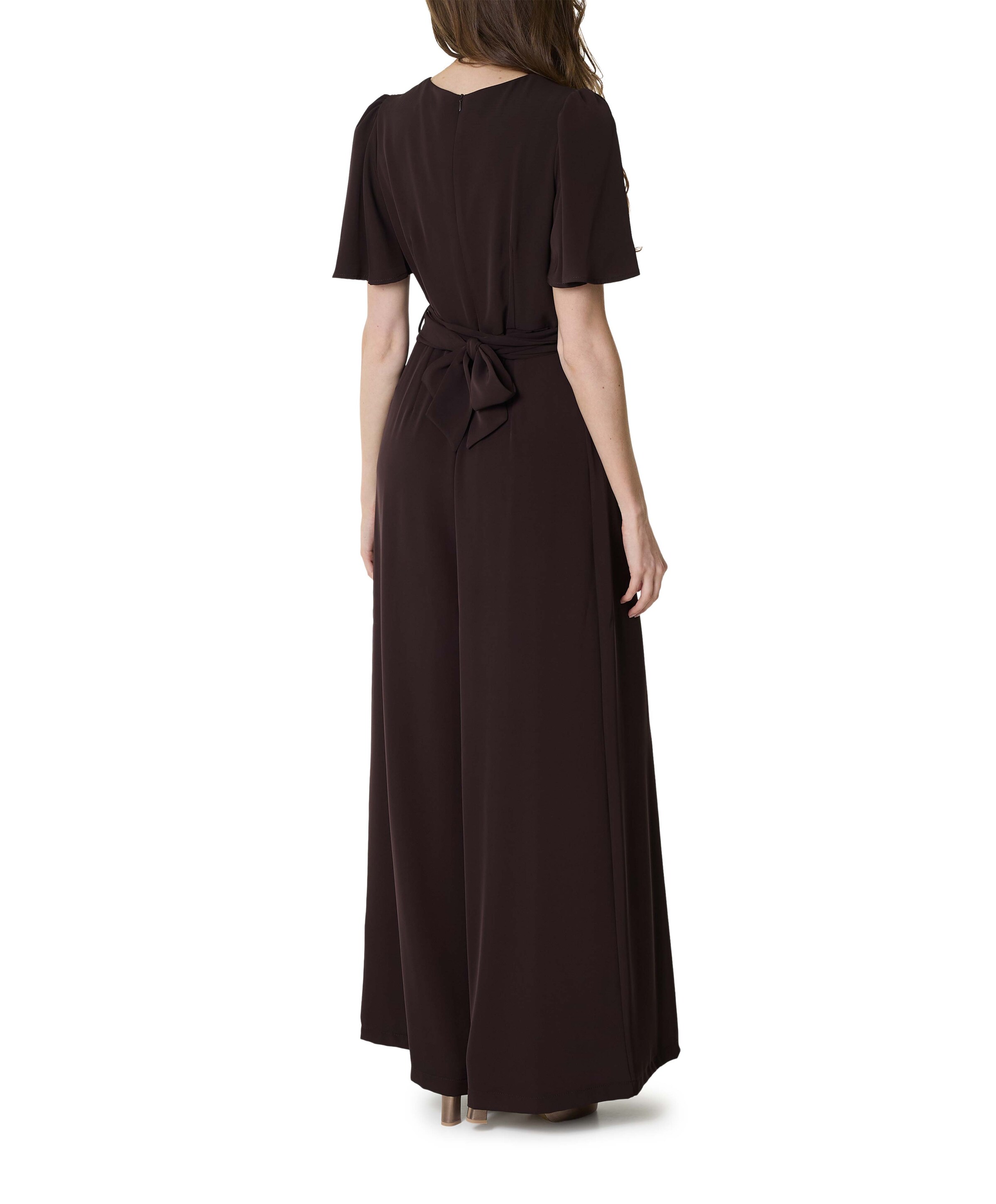 Rinascimento DIANA B-218/26 Tuta dames jumpsuit bruin
