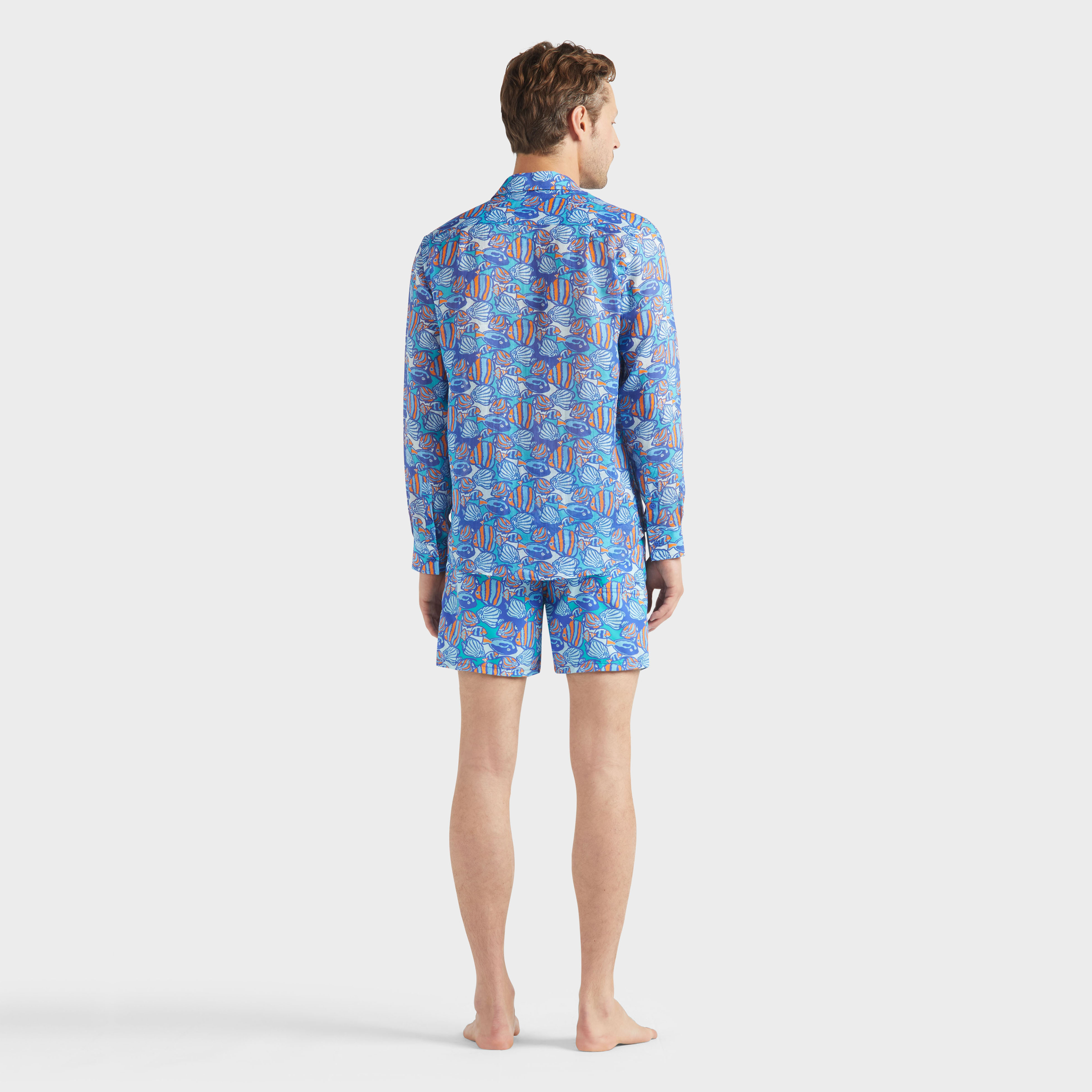 Chemise en ramie homme Fishy Vibes