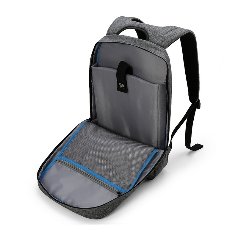 Sac à dos ordinateur 15,6 pouces Slim 45 cm Gris foncé