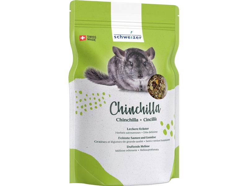 Eric Schweizer Hauptfutter für Chinchilla, 950 g Chinchillafutter