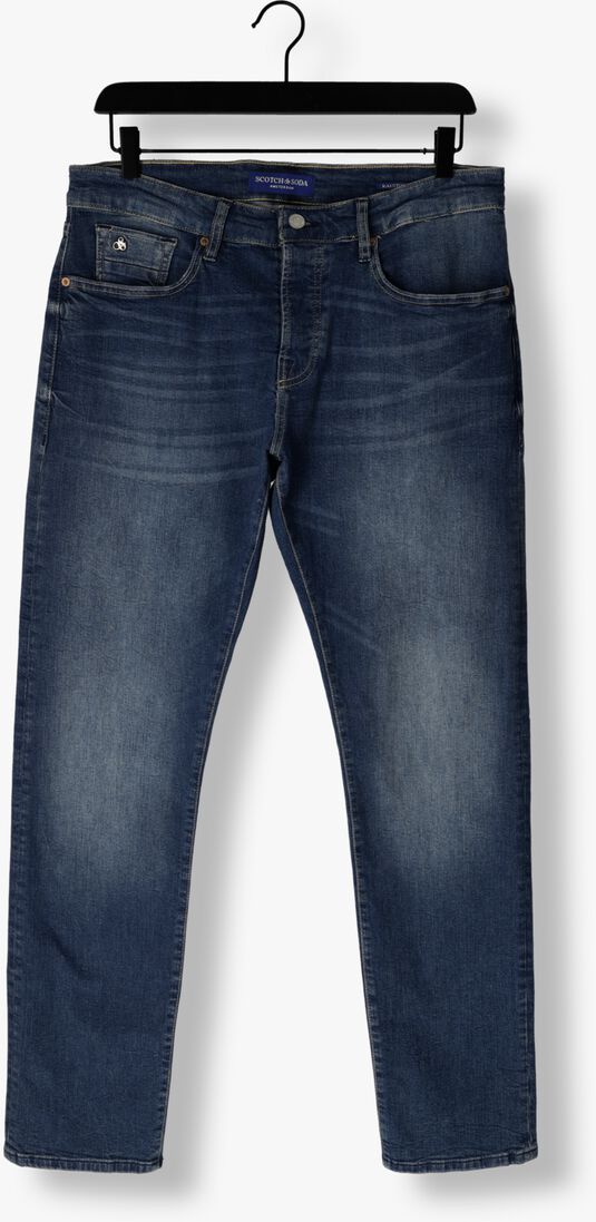 SCOTCH & SODA blauwe scotch & soda slim fit jeans ralston regular slim jeans - spring sings