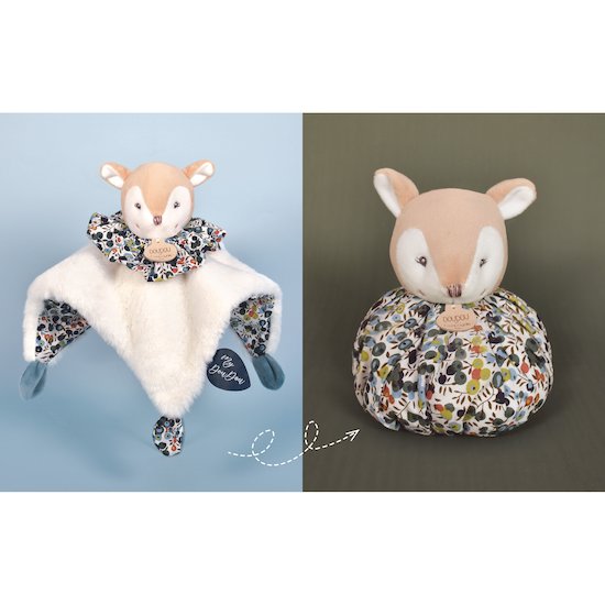 Doudou Boule 3 en 1   Faon        de               Doudou et Compagnie