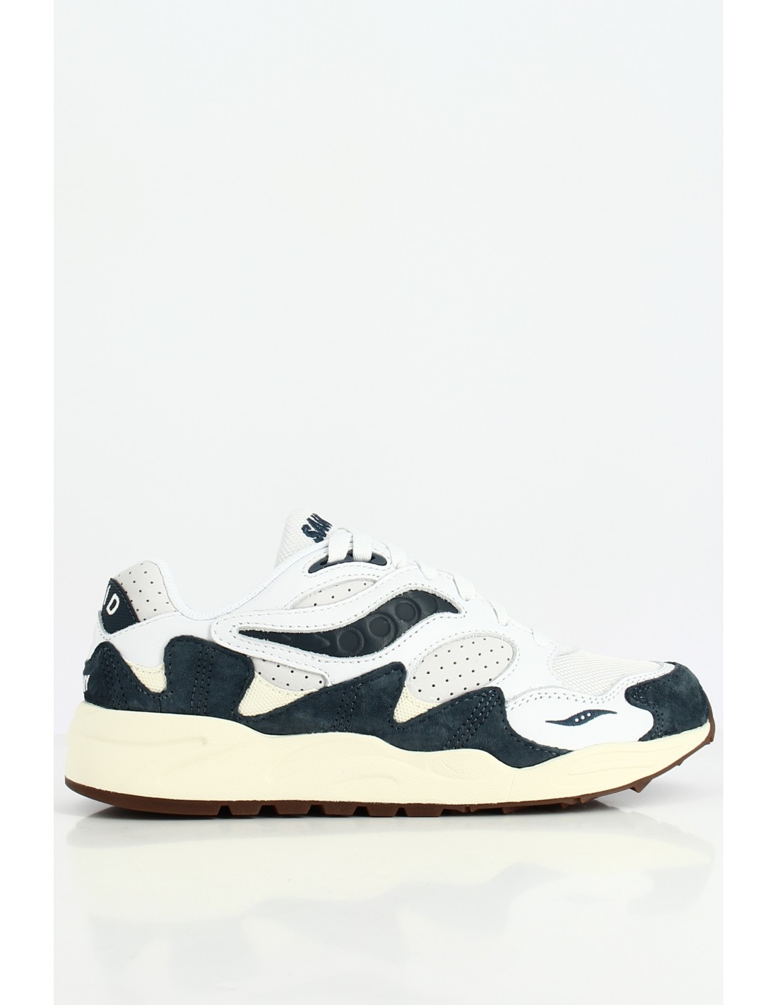 saucony Sneakers homme grid shadow 2 blanc/bleu