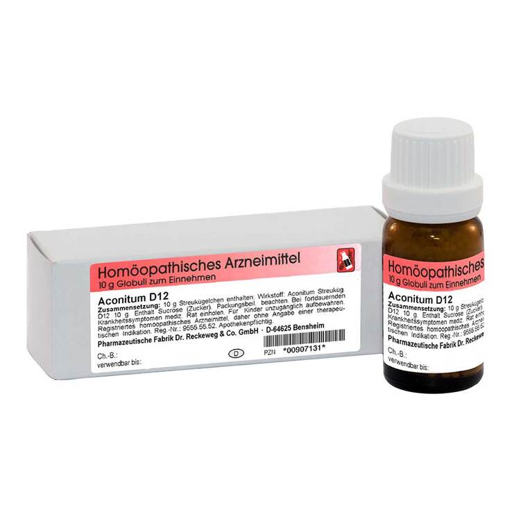 Aconitum D 12 Globuli, 10 g
