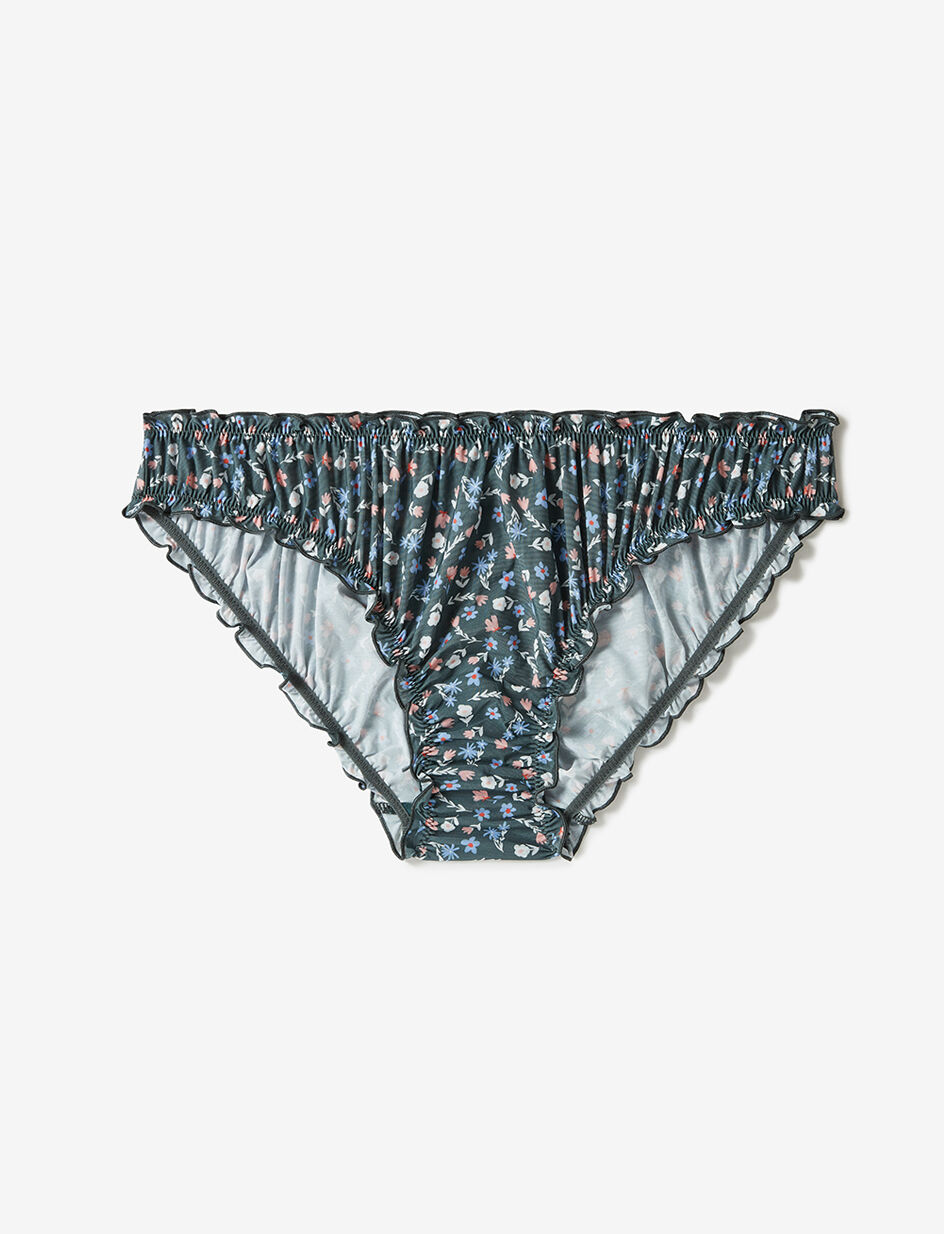 Culotte froufrou - délice vert cambridge