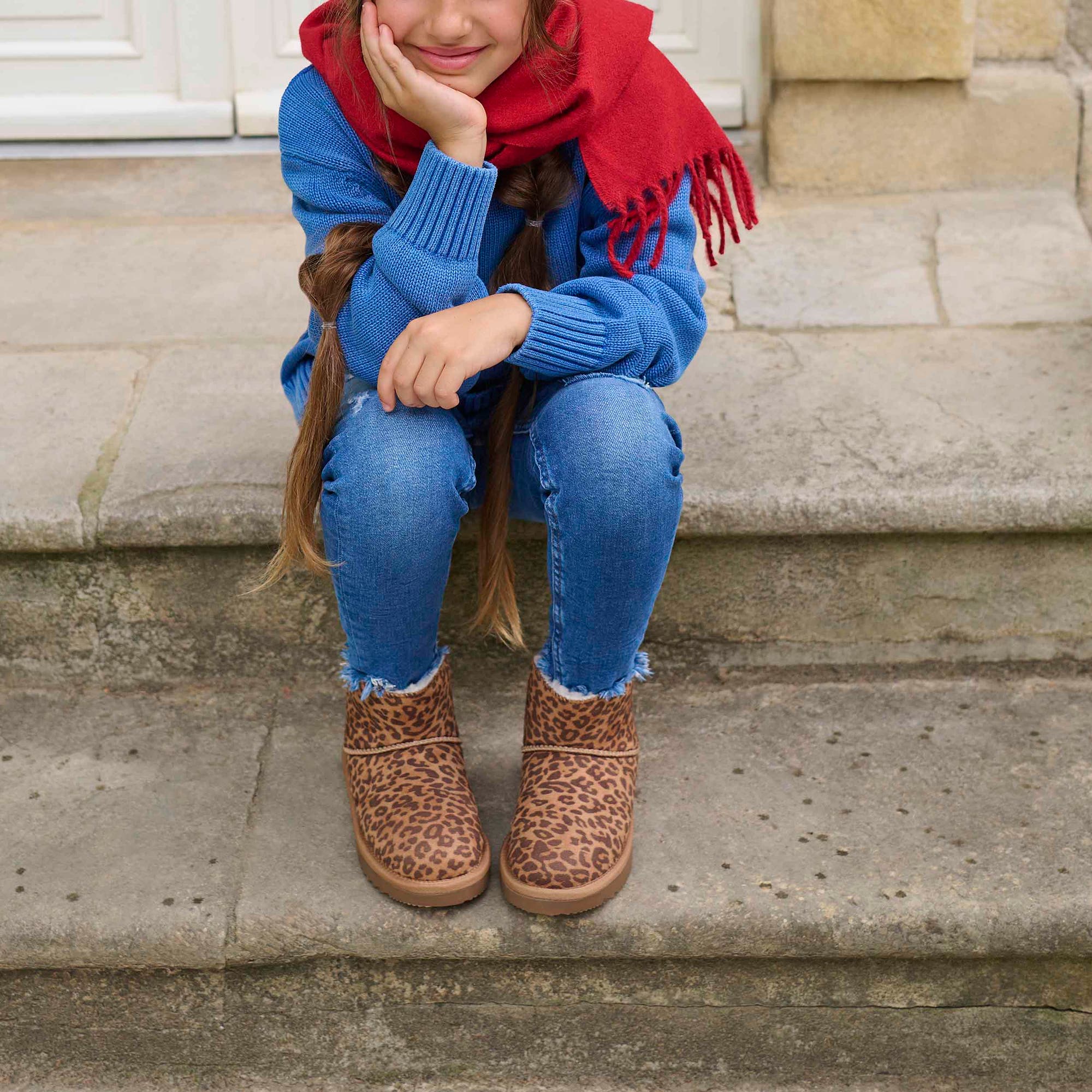 Bottines Fille marron