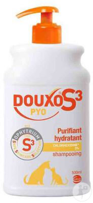 Ceva Douxo S3 Pyo Shampoing Purifiant Hydratant Flacon-Pompe 500ml
