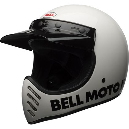 Casque Bell MOTO-3 - CLASSIC - Blanc