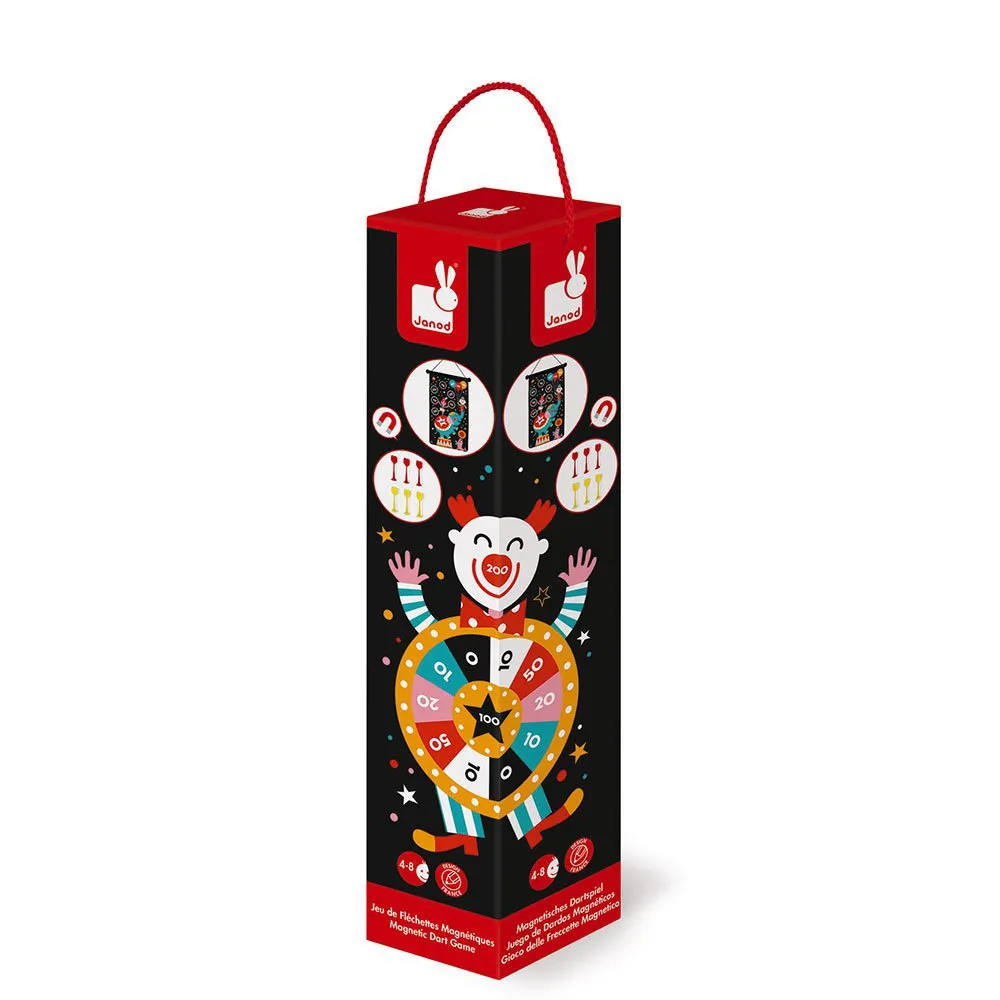 Janod Magnetisches Dartspiel Zirkus