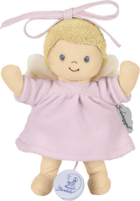 Spieluhr SCHUTZENGEL S (17cm) in rosa