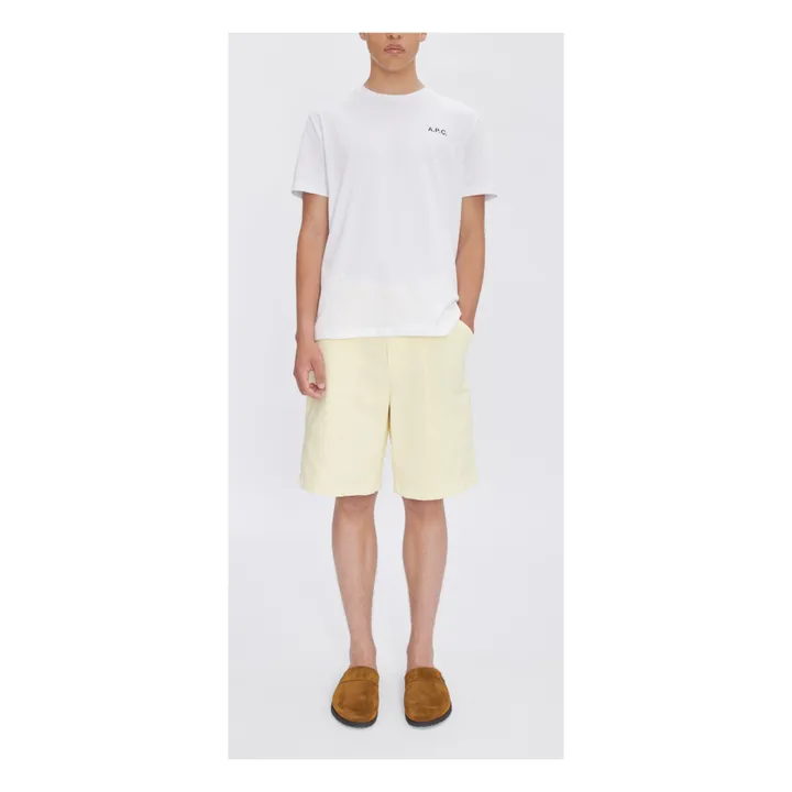 A.P.C. T-shirt Wave Coton Bio | Blanc
