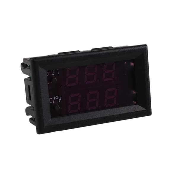 DC 12V 20A Digital termostatskinne Intelligent temperaturregulator
