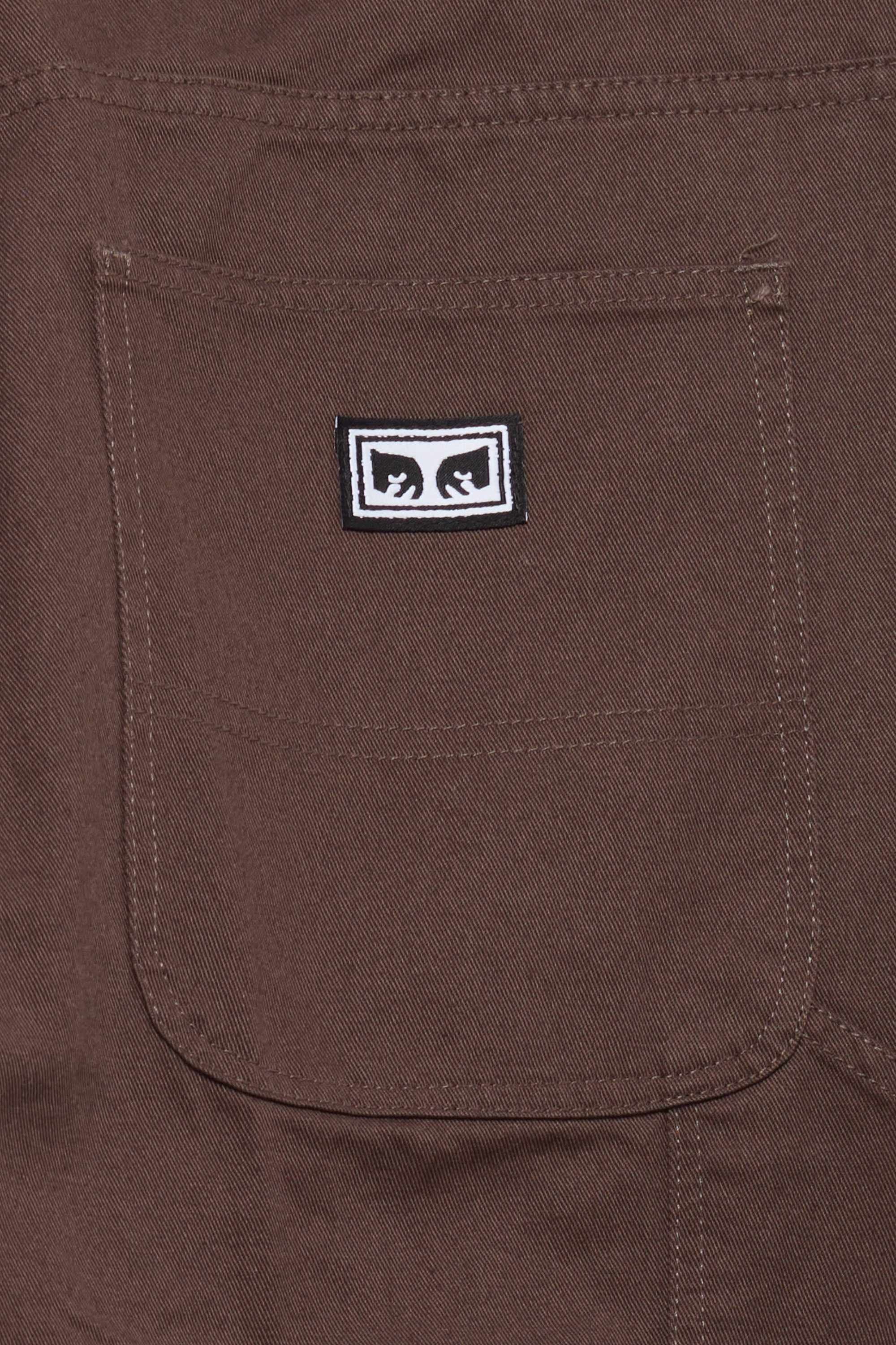 OBEY Pantalon HARDWORK CARPENTER PT DBR Marron