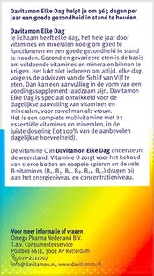 Davitamon Elke Dag Tabletten 90TB