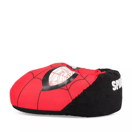 Chaussons peluche ROUGE SPIDERMAN
