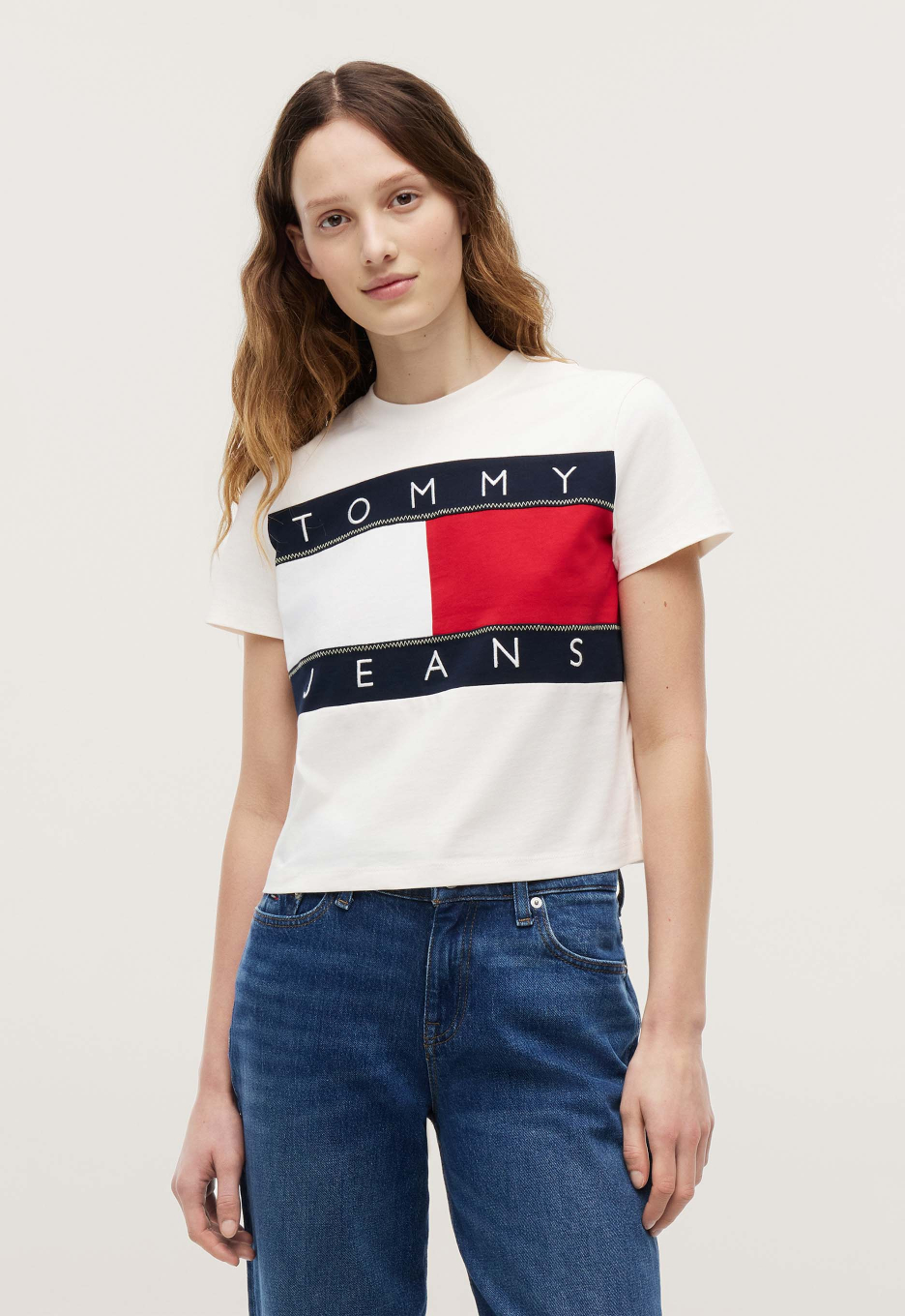 Tommy Jeans Flag T-shirt