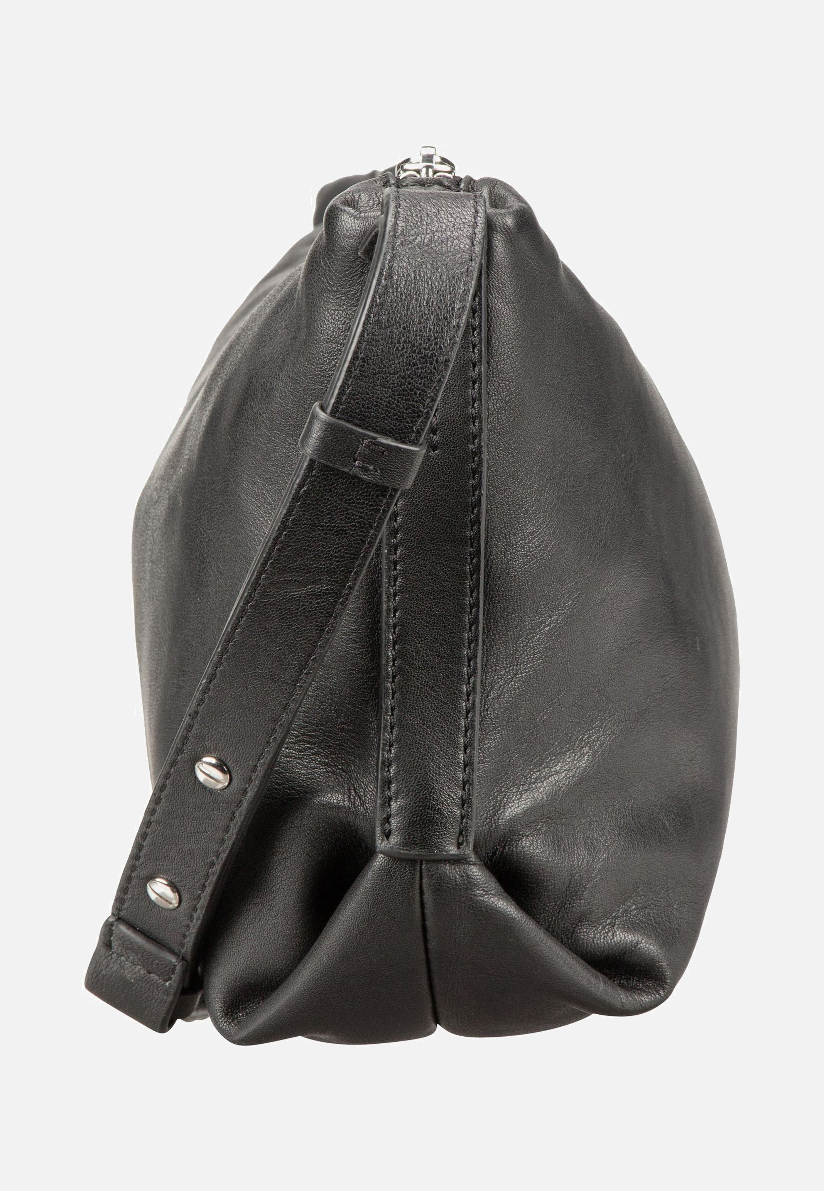 Elvira CB M Sheep Natural Black - Crossbody Bag