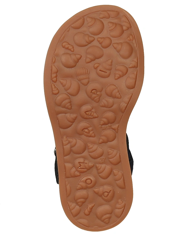 Leder-Sandalen PLAGETTE ART in marine