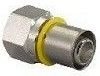 Uponor - MLC G Gas Plus - Perskoppeling Recht - 25 x 1 Binnendraad