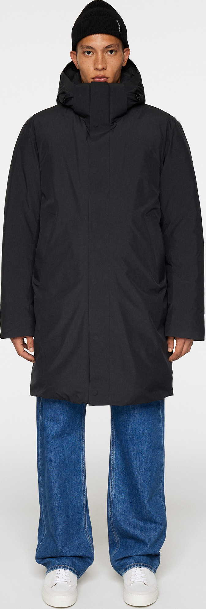 Alon Down Parka Herre Black